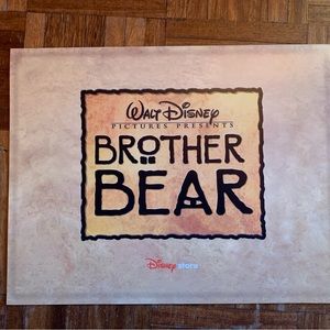 Brother bear Disney lithograph set